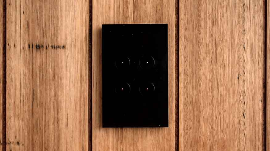 Saturn Zen 4 gang light switch