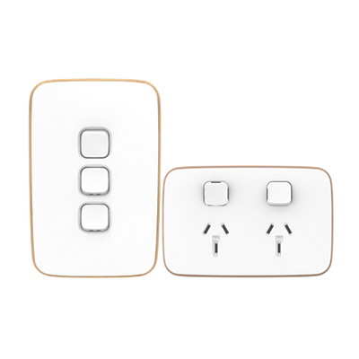 PDL Iconic Essence Arctic White switch and power points