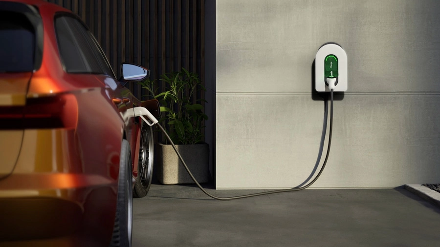 Electric car using EV charger